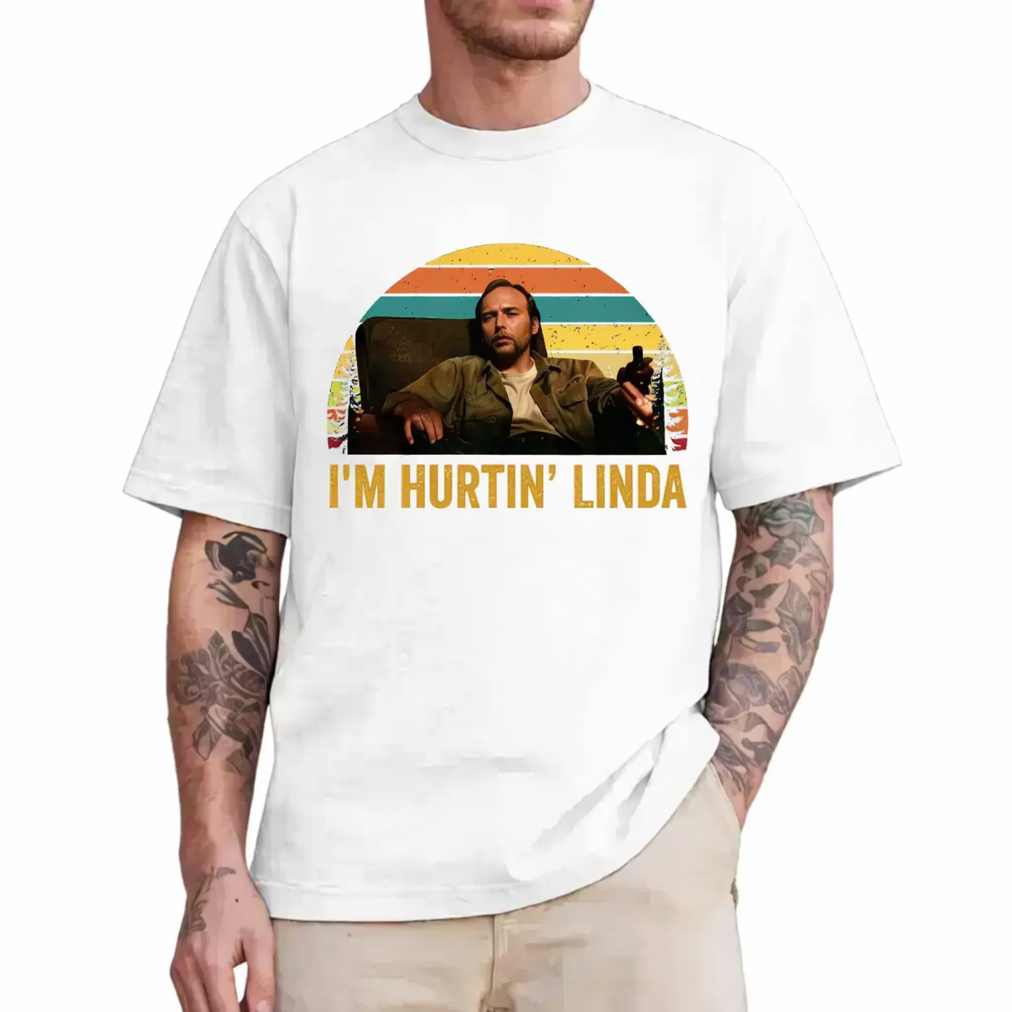 I'm Hurtin' Linda Doyle Hargraves Vintage Retro T-shirts, Sling Blade Quotes Drama Film T-shirts, 90s Movie Doyle Hargraves Sayings Shirt
