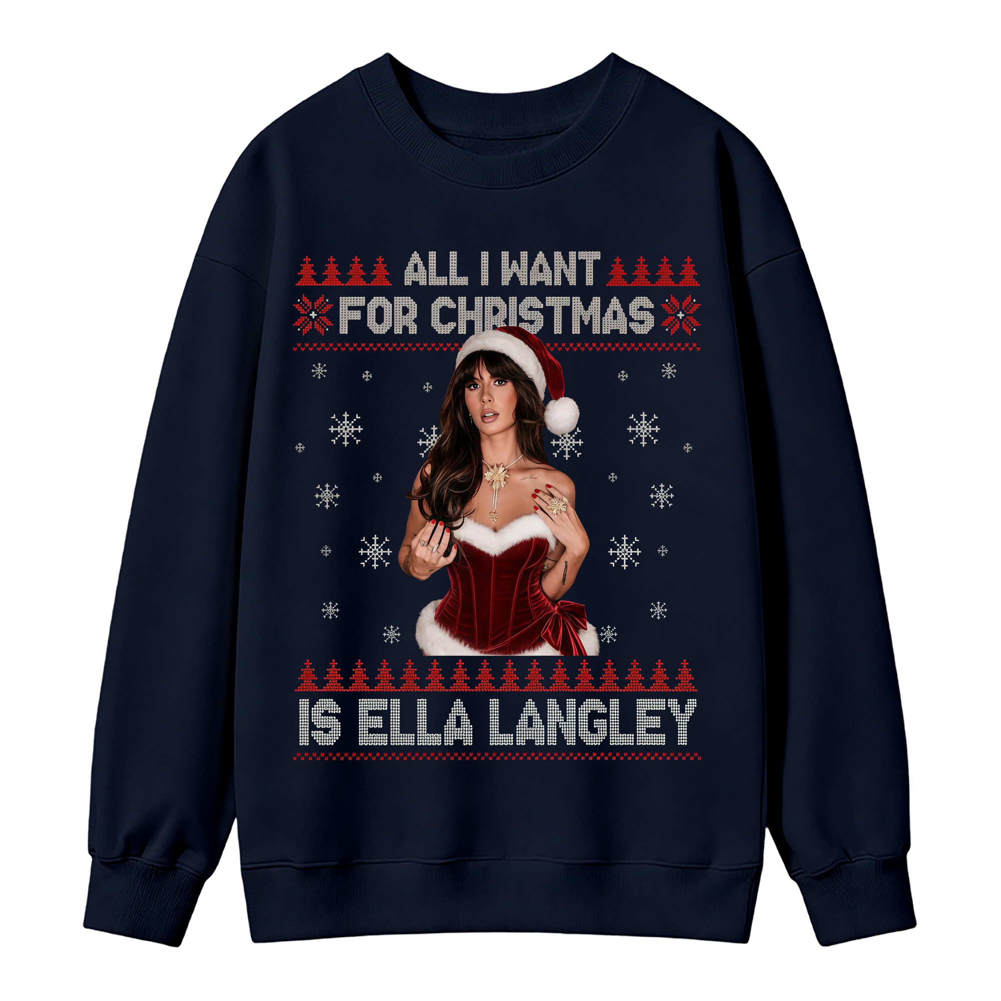 Christmas Country Music Graphic Sweatshirt