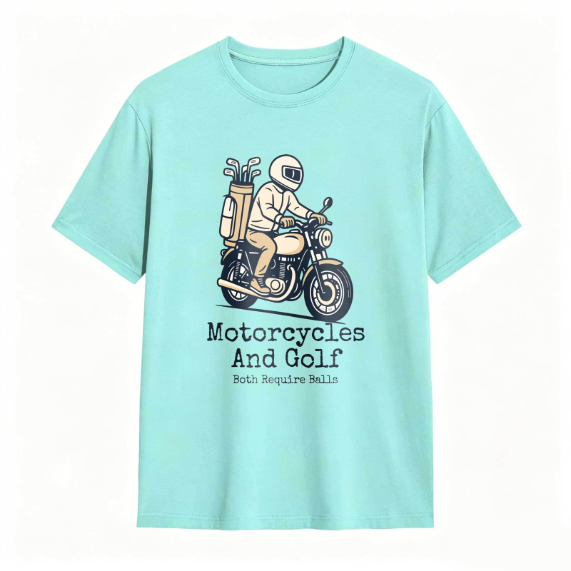 Motorcycles And Golf Both Require Skills Unisex Classic T-shirt