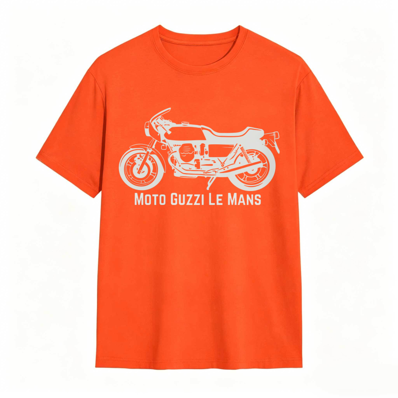 Moto Guzzi Le Mans Motorcycle Graphic T-shirt