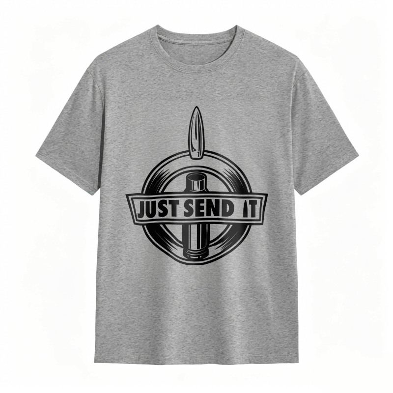 Just Send It Bullet Target Design Unisex Classic T-shirt
