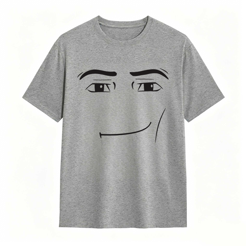 Minimalist Face Graphic T-shirt