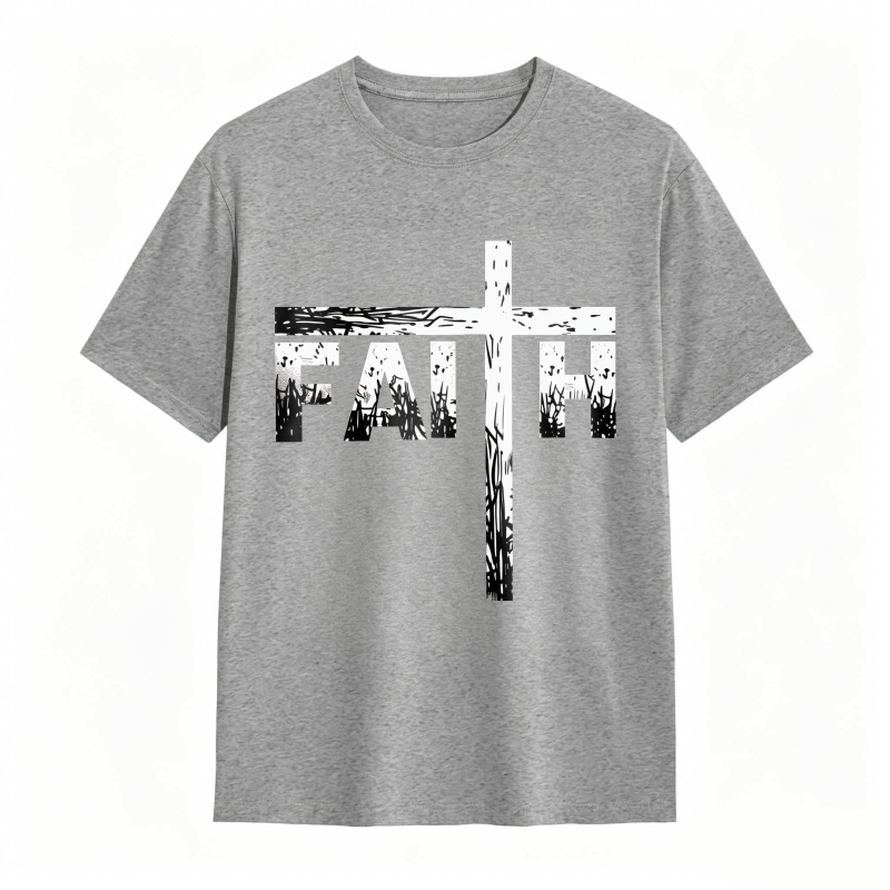 Vintage Faith Cross Unisex Classic T-shirt
