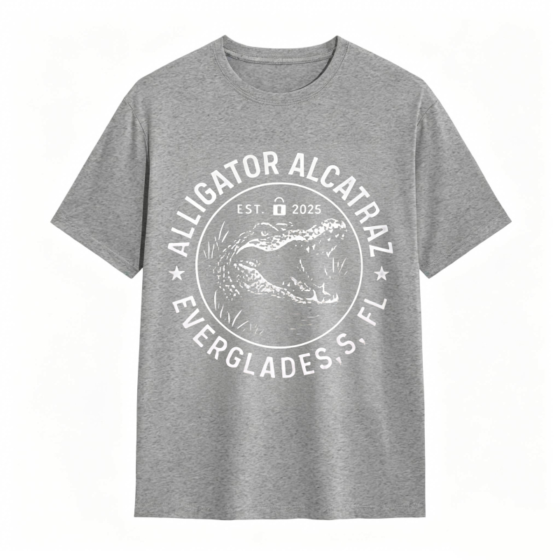Alligator Alcatraz Everglades Fl Est 2025 Unisex Classic T-shirt