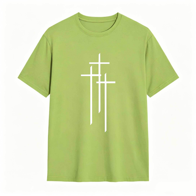 Three Crosses Design Unisex Classic T-shirt