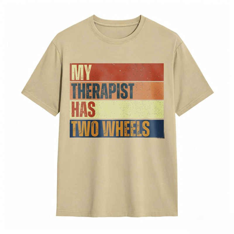 My Therapist Has Two Wheels T-shirt