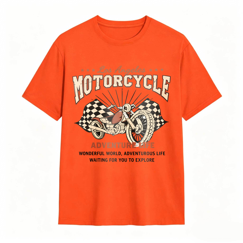Los Angeles Motorcycle Adventure Life Unisex Classic T-shirt