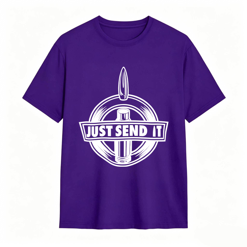 Just Send It Bullet Target Design Unisex Classic T-shirt