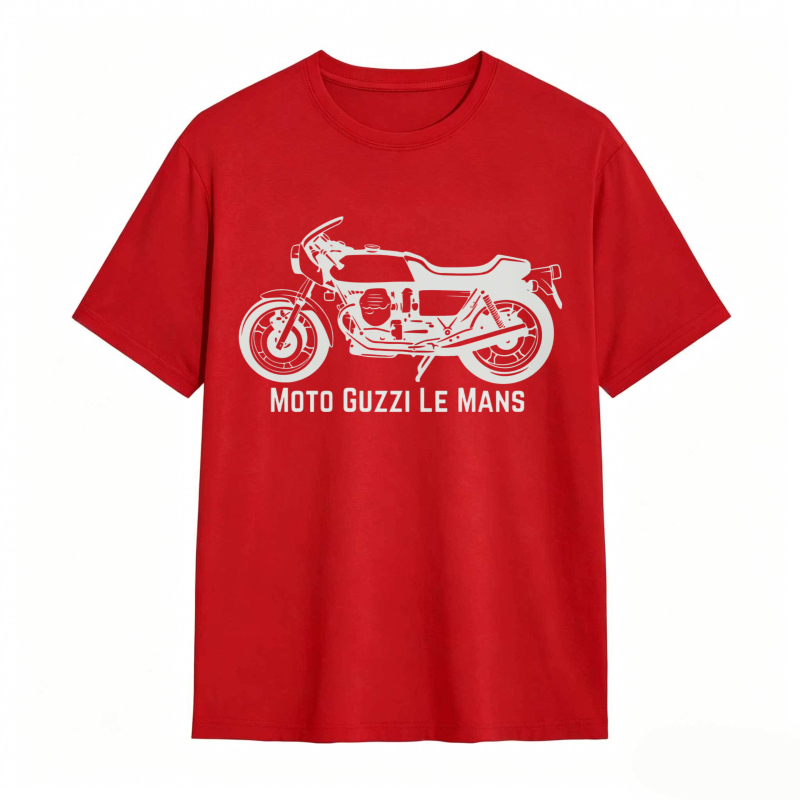 Moto Guzzi Le Mans Motorcycle Graphic T-shirt