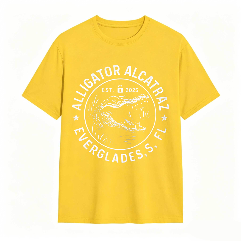 Alligator Alcatraz Everglades Fl Est 2025 Unisex Classic T-shirt