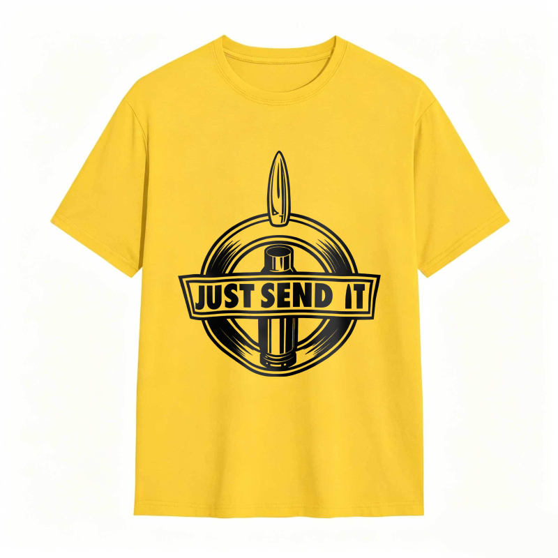 Just Send It Bullet Target Design Unisex Classic T-shirt