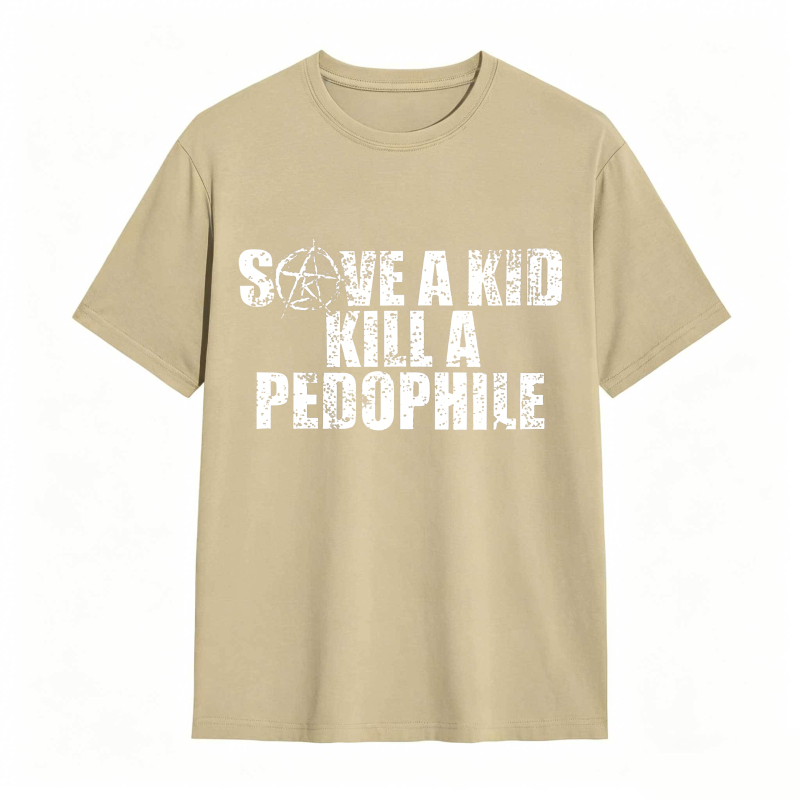Save A Kid Kill A Pedophile Unisex Classic T-shirt