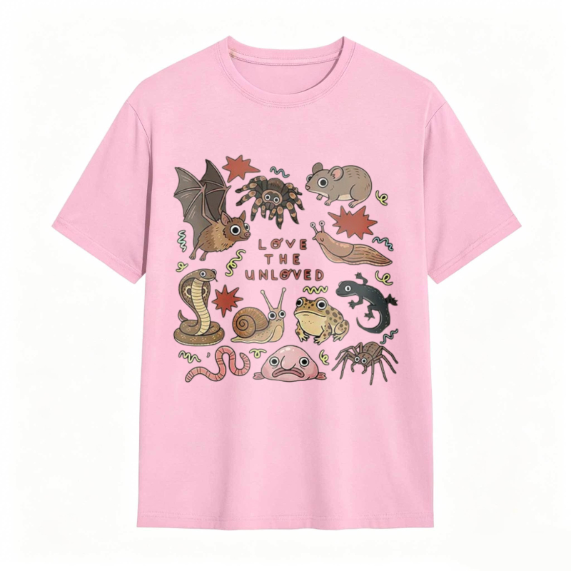 Love The Unloved Graphic Tee Animal Lover Shirt