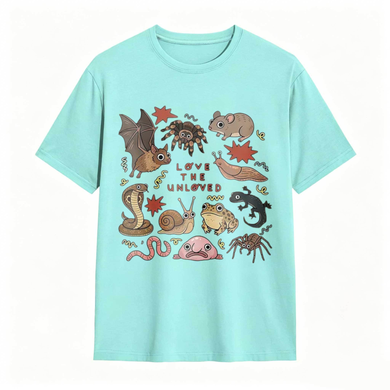Love The Unloved Graphic Tee Animal Lover Shirt