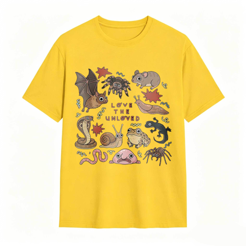 Love The Unloved Graphic Tee Animal Lover Shirt