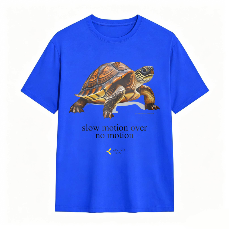 Turtle Slow Motion Over No Motion Unisex Classic T-shirt