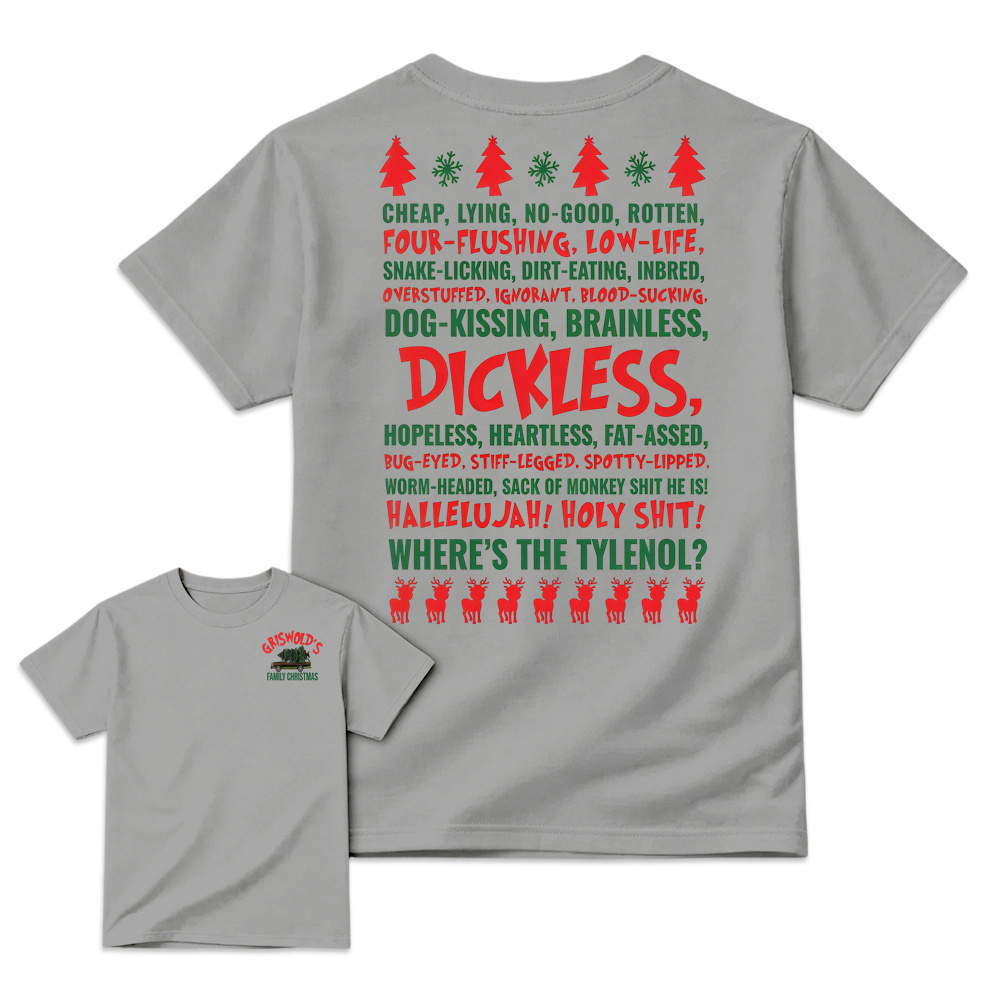 Merry Christmas Vacation Sweatshirt, National Lampoon Movie Quote Tee, Clark Griswold Shirt, Ugly Holiday Gift, Winter Family X