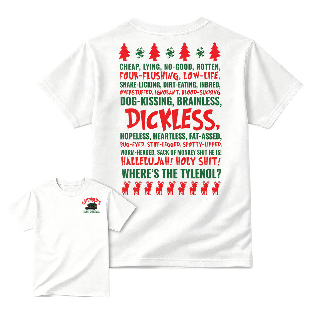 Merry Christmas Vacation Sweatshirt, National Lampoon Movie Quote Tee, Clark Griswold Shirt, Ugly Holiday Gift, Winter Family X