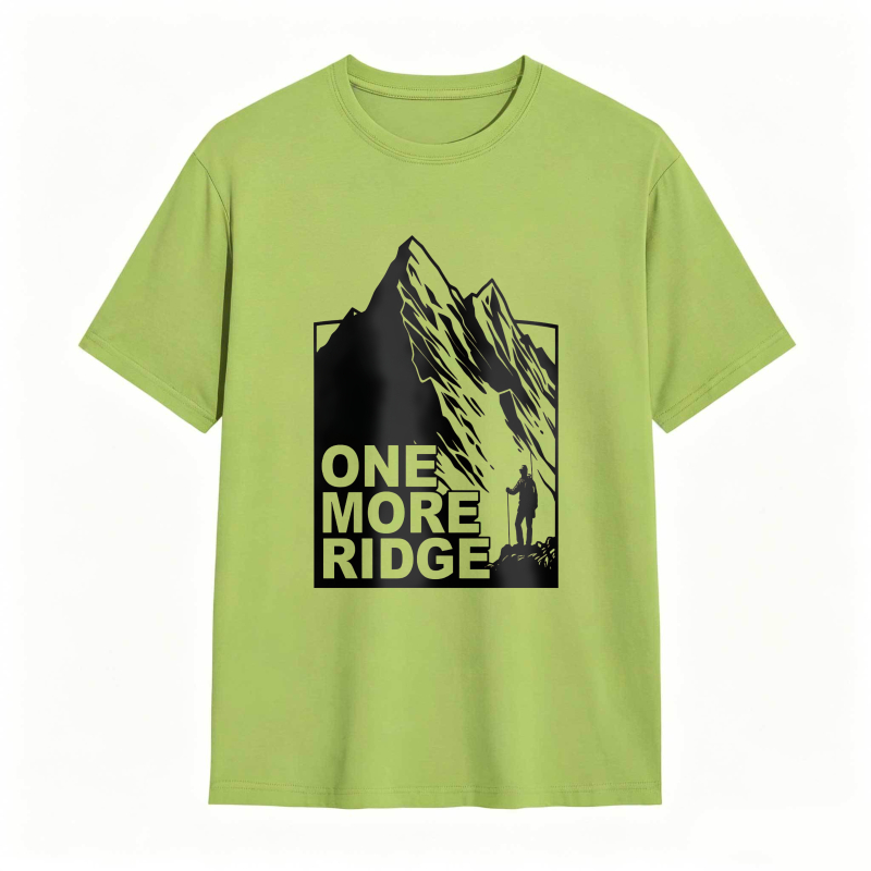 Mountain Climber One More Ridge Unisex Classic T-shirt