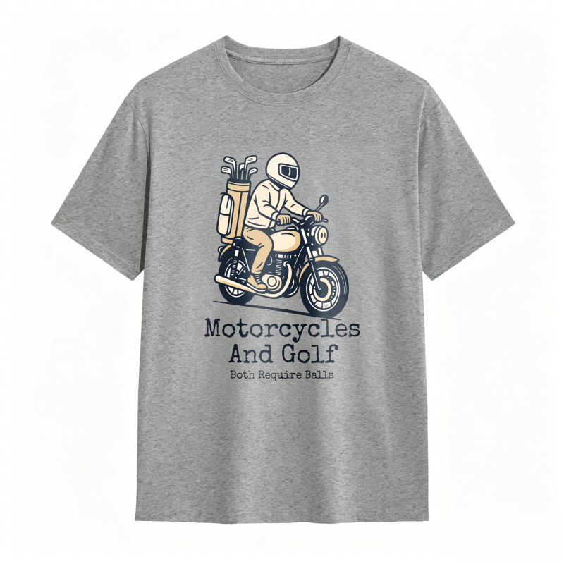 Motorcycles And Golf Both Require Skills Unisex Classic T-shirt