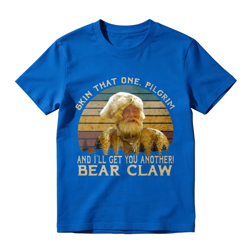 Skin That One Pilgrim And Ill Get You Another Bear Claw Vintage Retro Unisex Classic T-shirt
