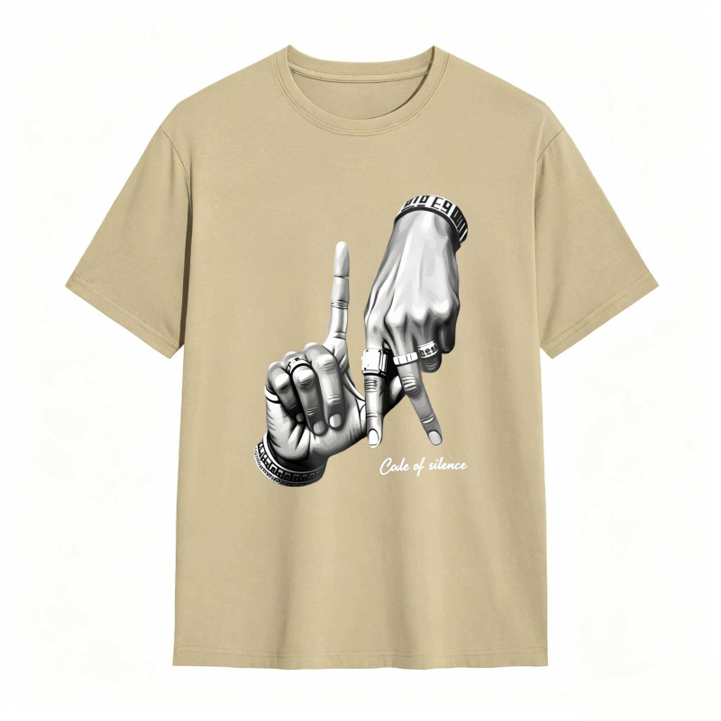 Hand Gesture Code Of Silence Unisex Classic T-shirt