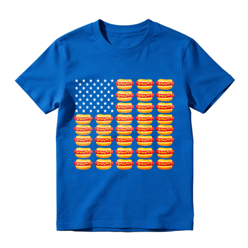 American Flag Donut Design Unisex Classic T-shirt
