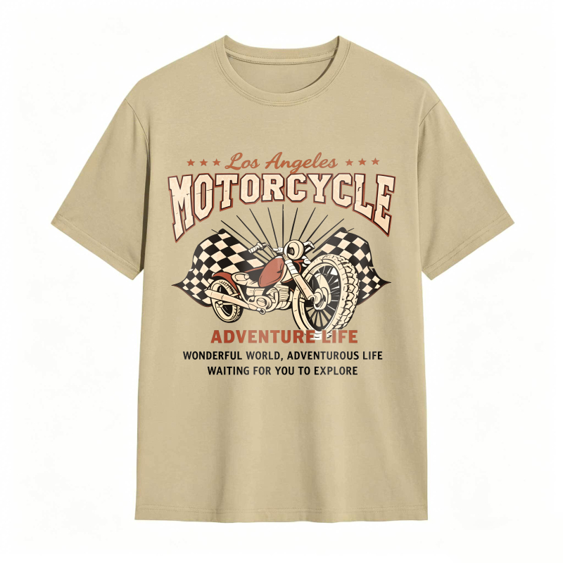 Los Angeles Motorcycle Adventure Life Unisex Classic T-shirt