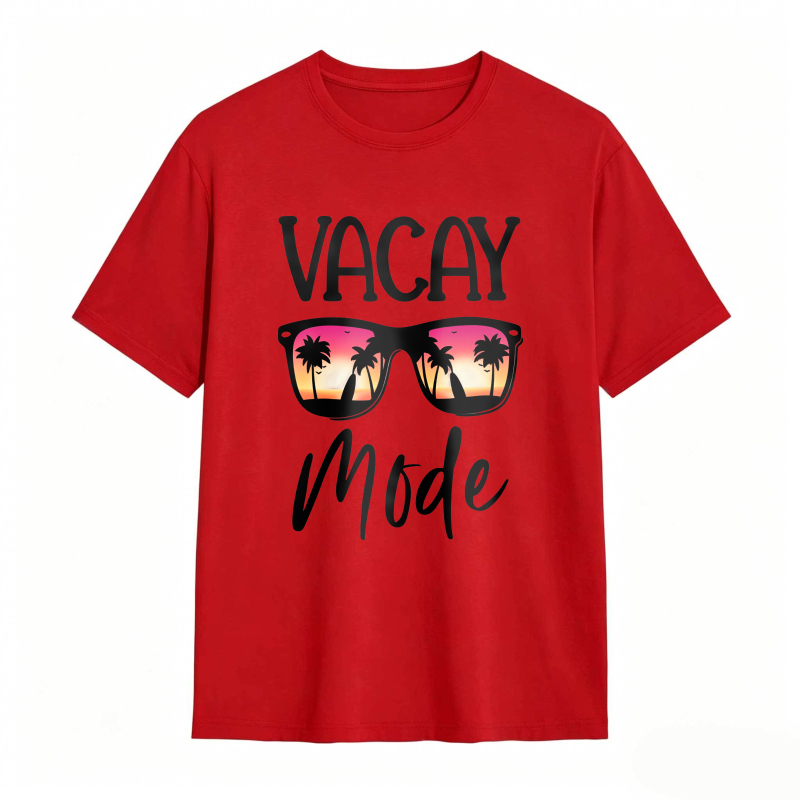 Vacay Mode Sunglasses Palm Tree Sunset Design Unisex Classic T-shirt