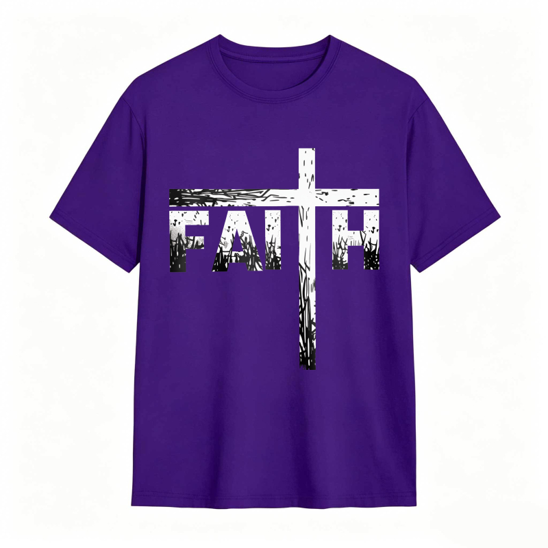 Vintage Faith Cross Unisex Classic T-shirt