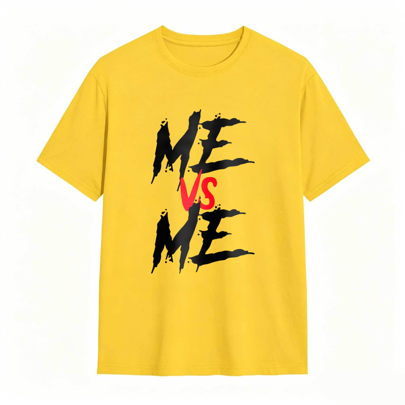 Me Vs Me Graphic Design Unisex Classic T-shirt