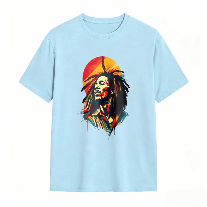 Bob Marley Portrait Art Unisex Classic T-shirt