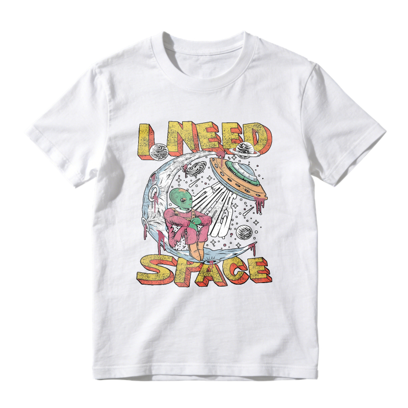 I Need Space Alien In Spaceship Unisex Classic T-shirt