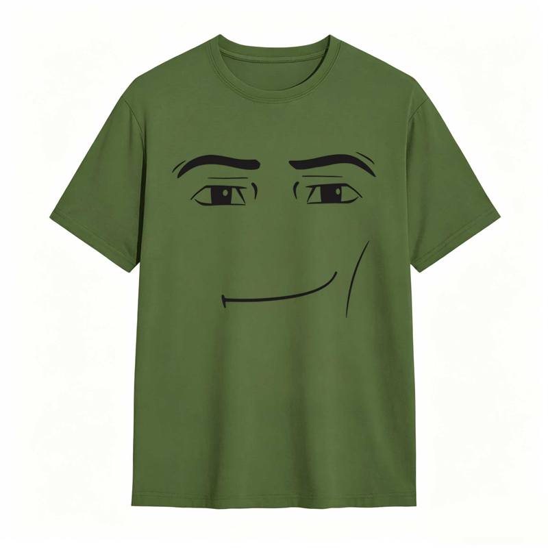 Minimalist Face Graphic T-shirt