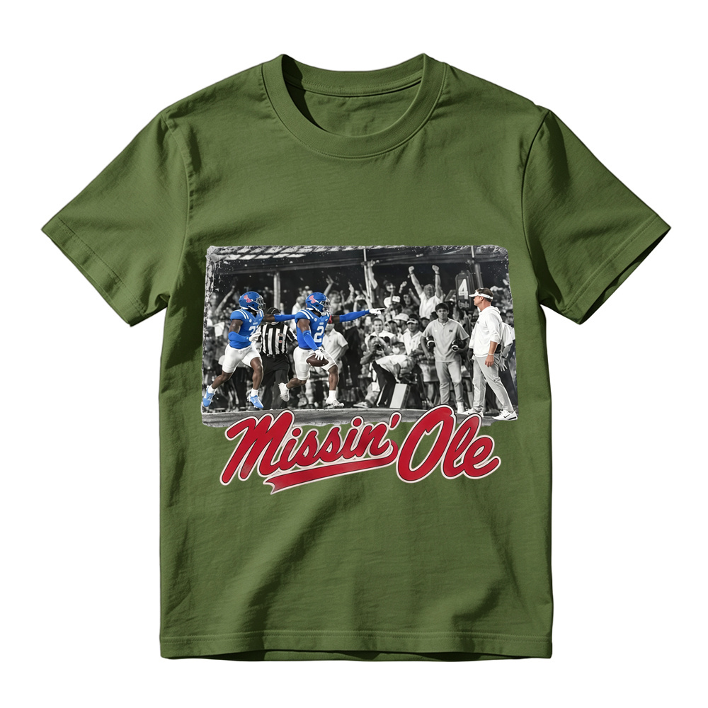 Missin' Ole Shirt, Mississippi Old Coach T-shirt - Game Day Shirt 