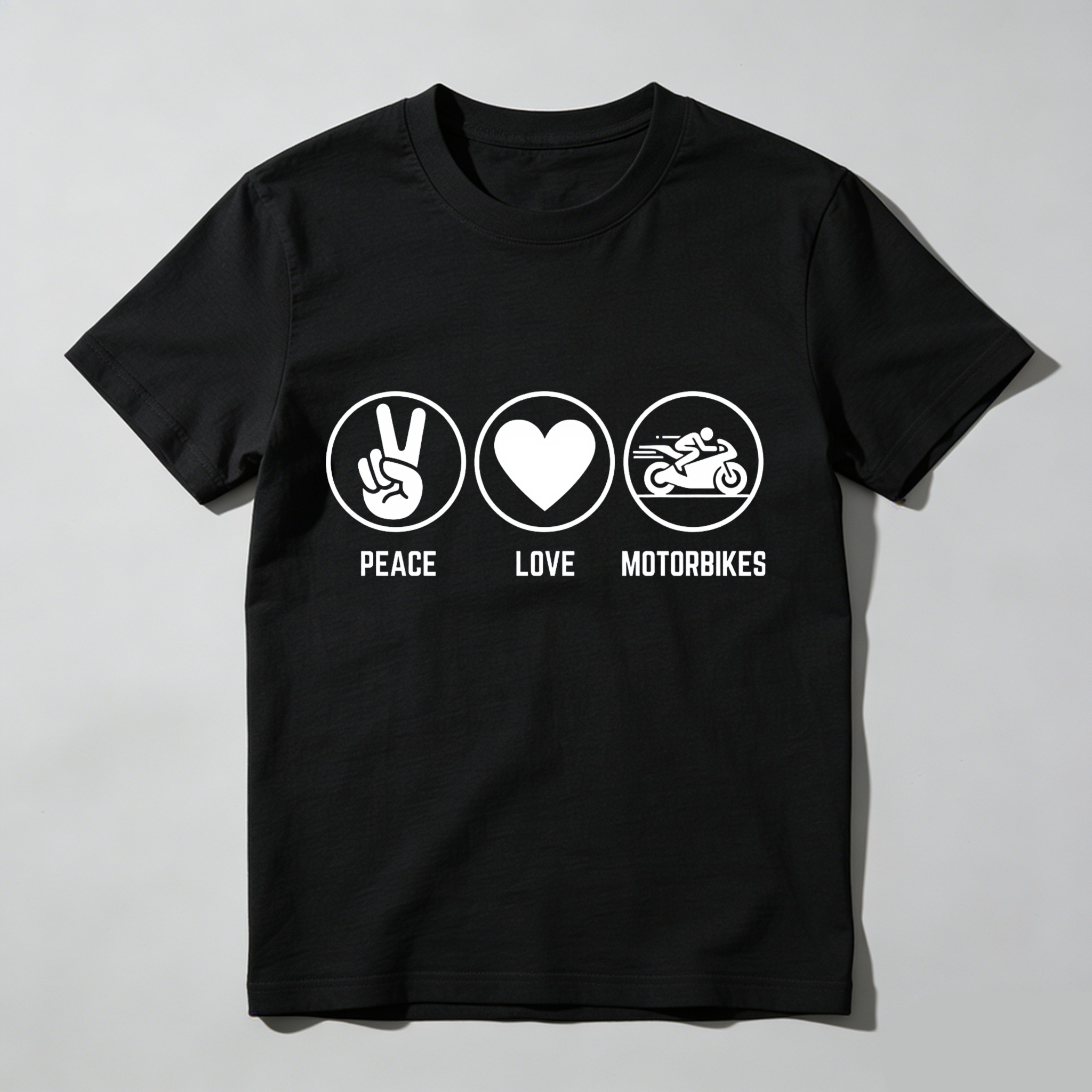 Peace Love Motorbikes Unisex Classic T-shirt
