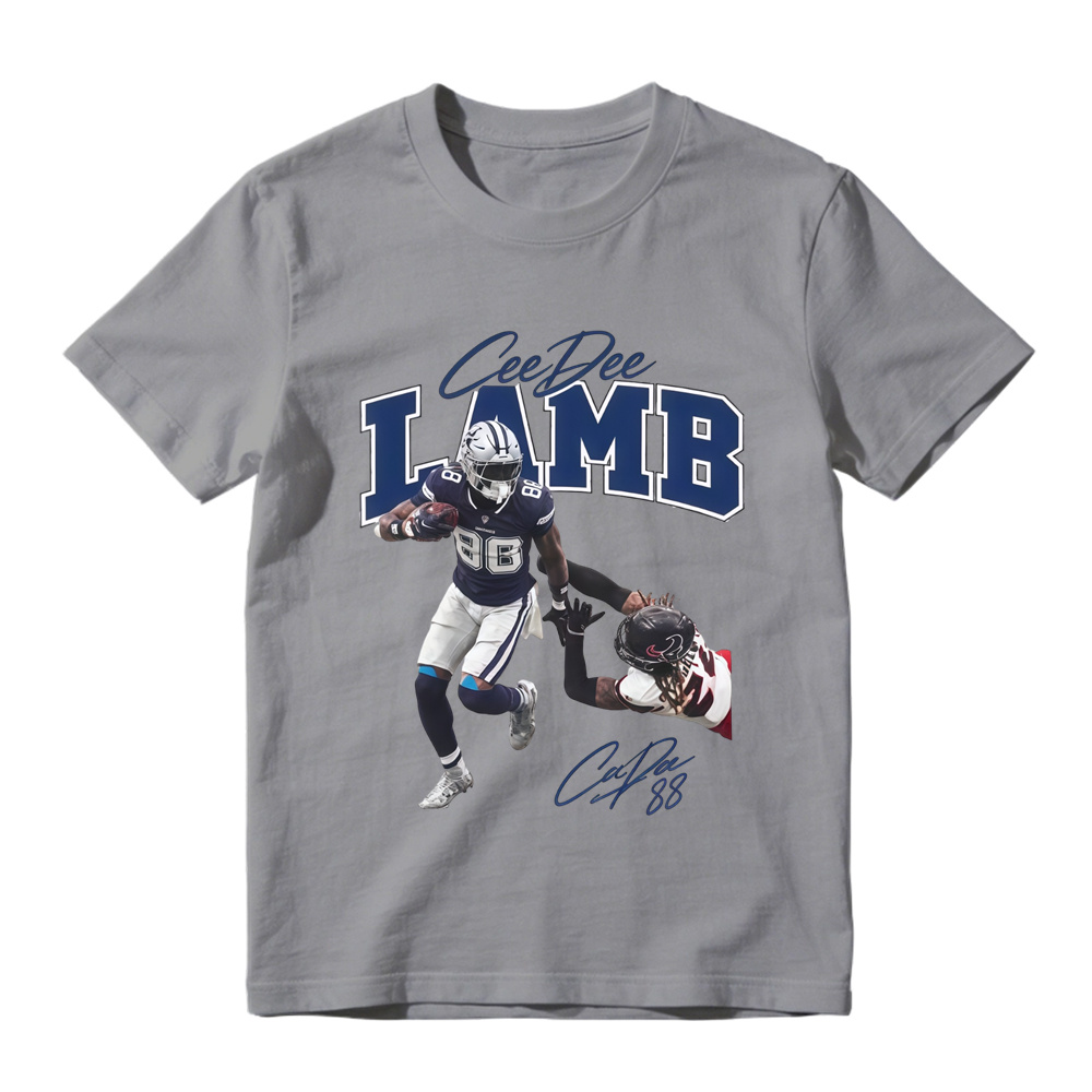 Ceedee Lamb Shirt, Vintage Sport Tee, Retro American Football Bootleg Gift