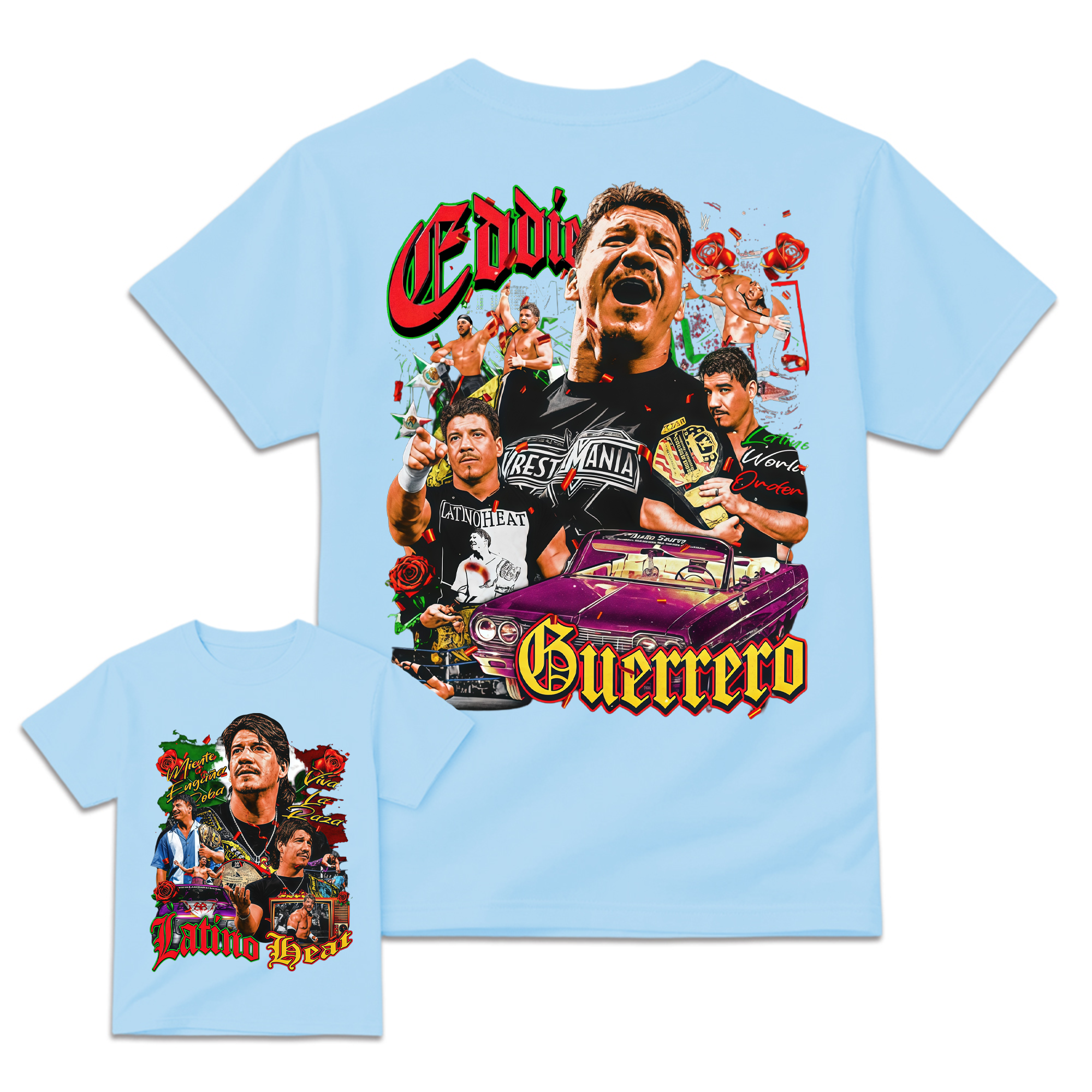 Vintage Wrestling Tee, Men's Classic Fit Short Sleeve Graphic Top, 100% Cotton Streetwear , Shortsleeve, Tops, Clothes, Menswear, Print