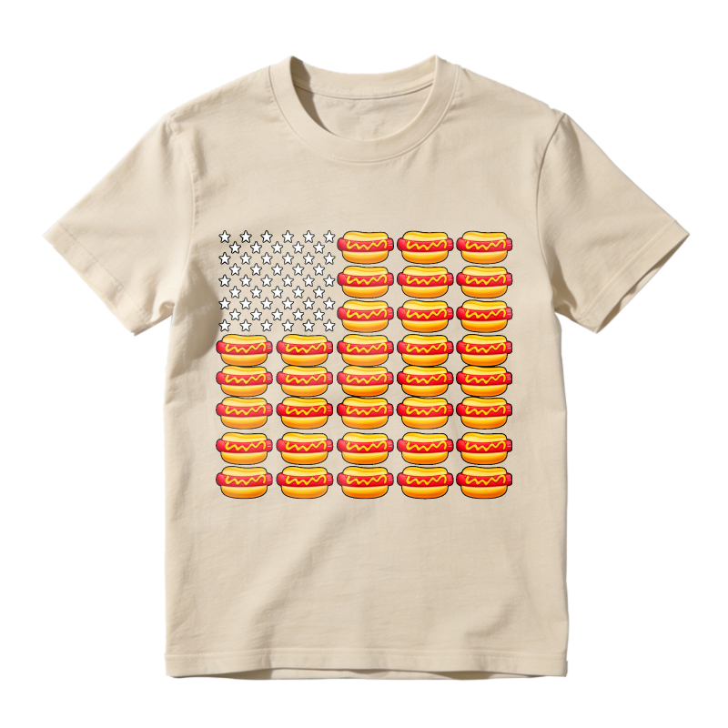 American Flag Donut Design Unisex Classic T-shirt