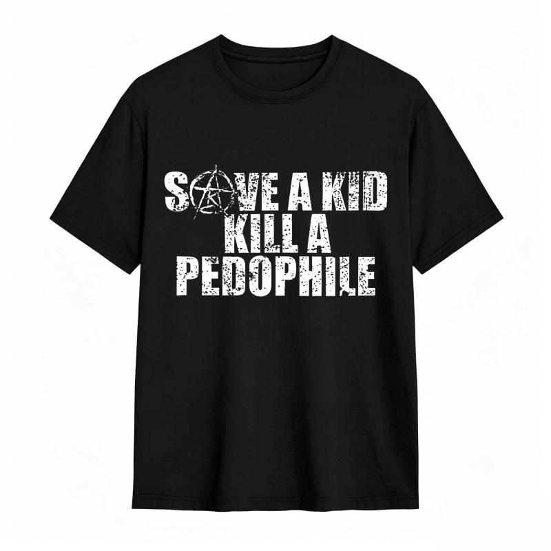 Save A Kid Kill A Pedophile Unisex Classic T-shirt