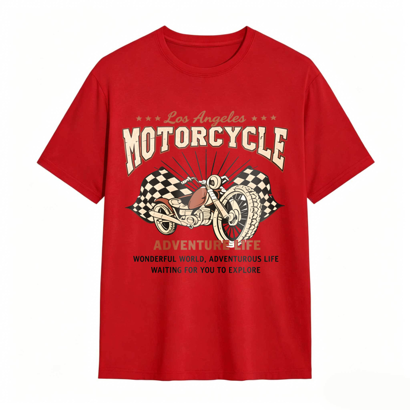 Los Angeles Motorcycle Adventure Life Unisex Classic T-shirt