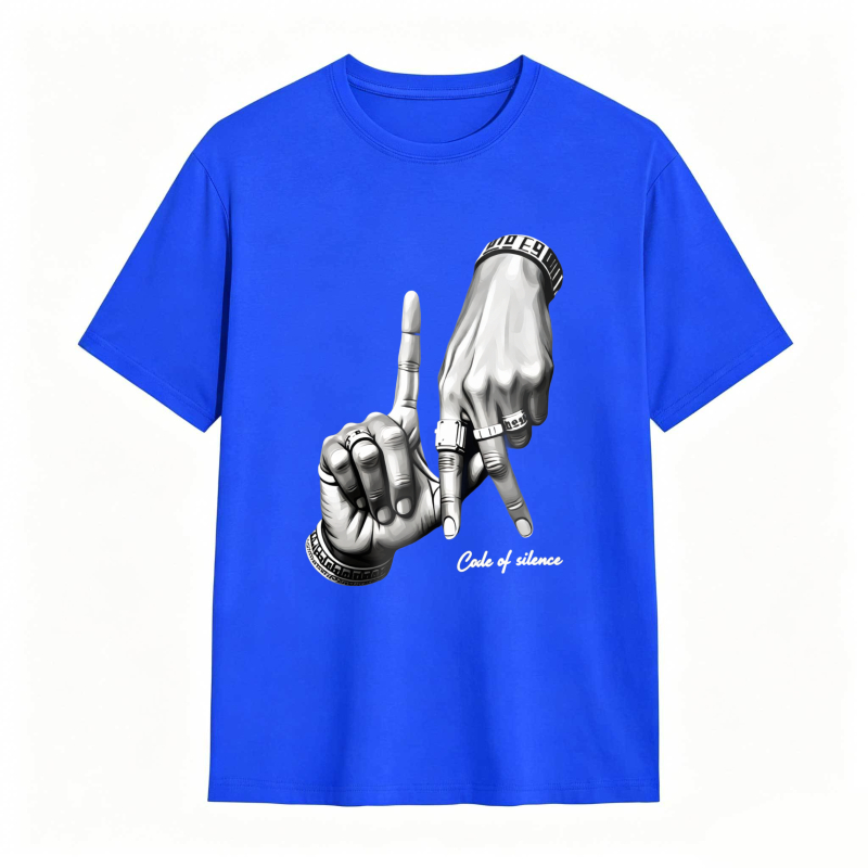 Hand Gesture Code Of Silence Unisex Classic T-shirt
