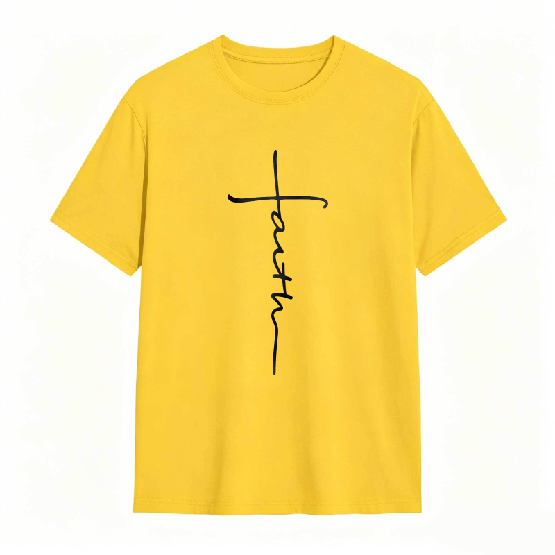 Faith Cross Print Unisex Classic T-shirt