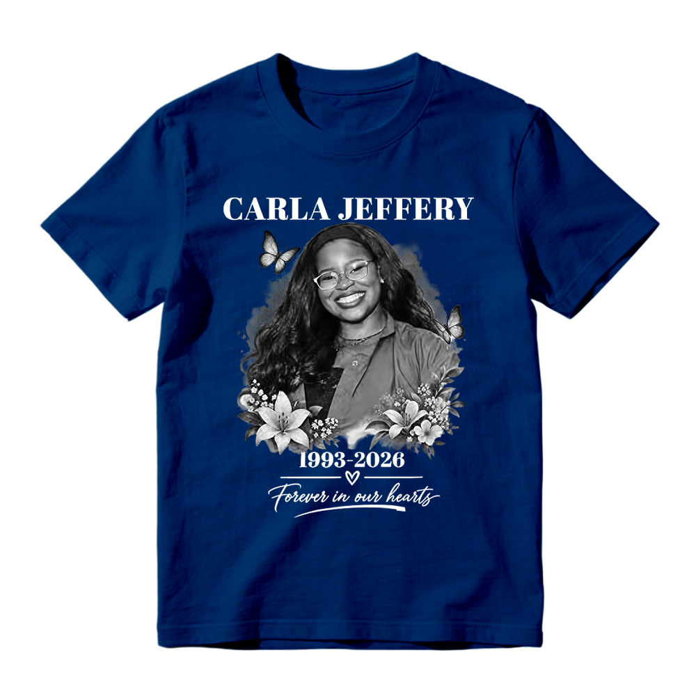 C-J Shirt Unisex In Loving Memory T-Shirt Forever in Our Hearts Memorial Tee Floral Butterfly Remembrance Shirt