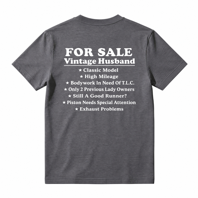 For Sale Vintage Husband Classic Model High Mileage Bodywork In Need Of T L C Only 2 Previous Lady Owners Still A Good Runner Piston Needs Special Attention Exhaust Problems Unisex Classic T-shirt