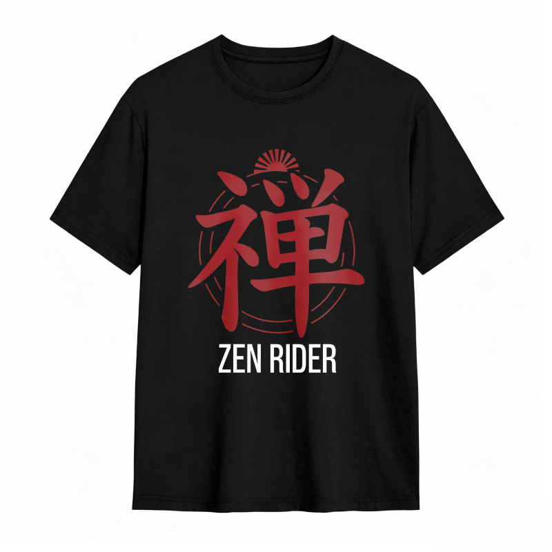 Zen Rider Kanji Symbol Unisex Classic T-shirt