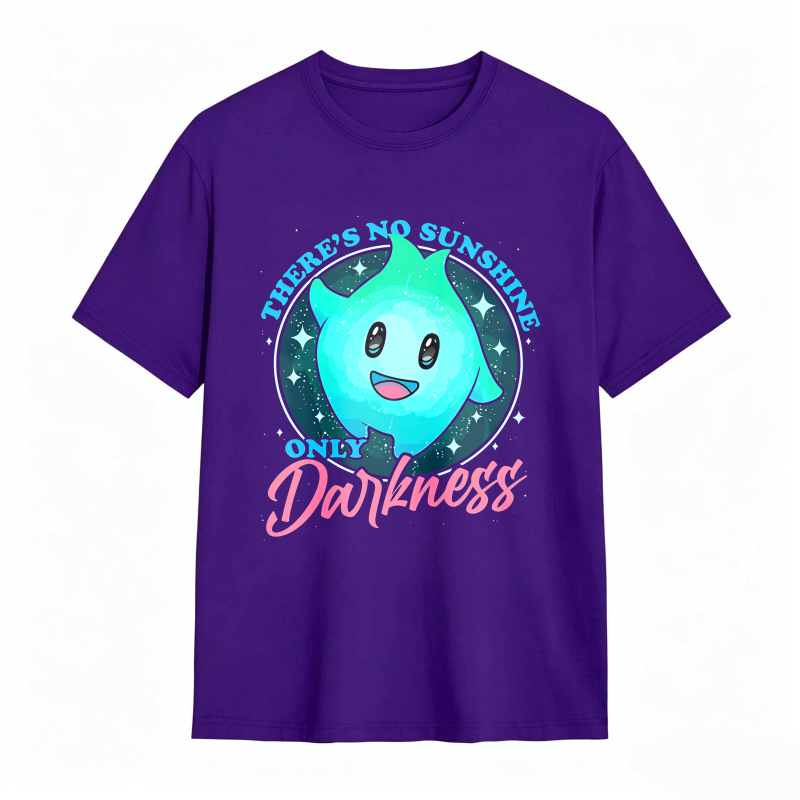 There Is No Sunshine Only Darkness Graphic T-Shirt