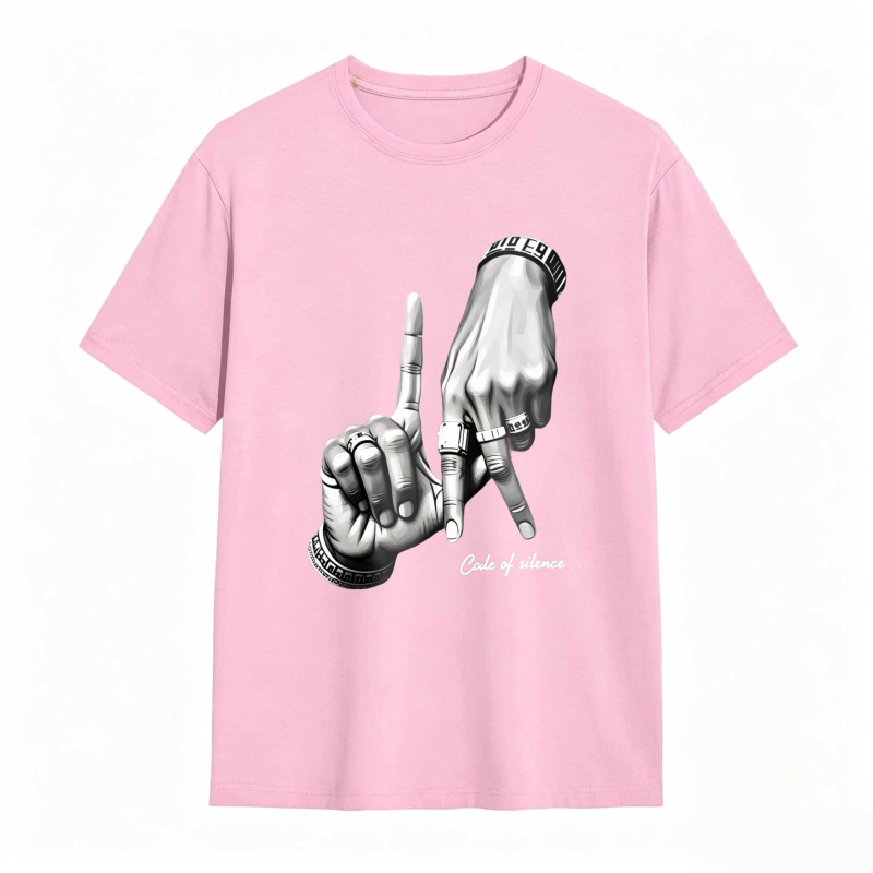 Hand Gesture Code Of Silence Unisex Classic T-shirt