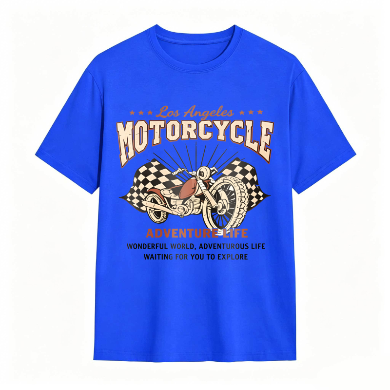 Los Angeles Motorcycle Adventure Life Unisex Classic T-shirt
