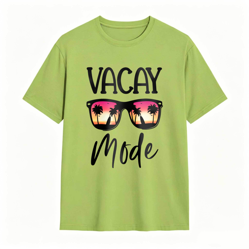 Vacay Mode Sunglasses Palm Tree Sunset Design Unisex Classic T-shirt